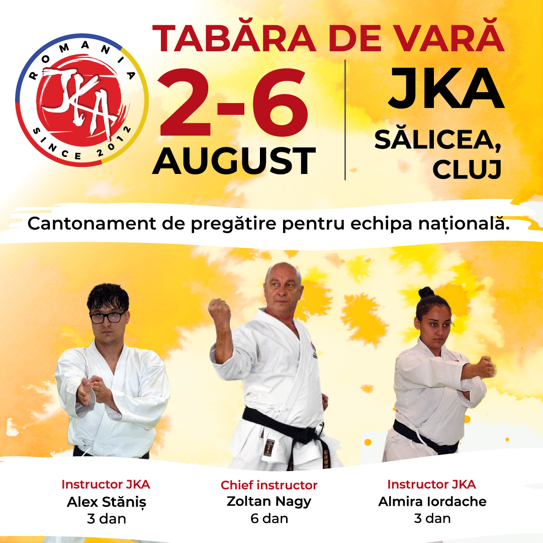 Tabara de vara JKA 2026 Salicea Cluj